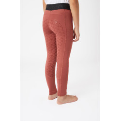 Reithose mit Silikonbesatz Horze Leighton Jugend vollbesatz mit warmem Futter Rot-Schimmel Reithose mit Silikonbesatz Horze Leighton Jugend vollbesatz mit warmem Futter Rot-Schimmel