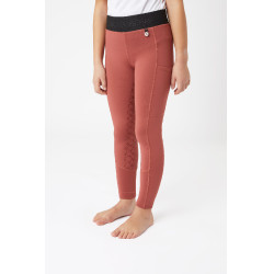 Reithose mit Silikonbesatz Horze Leighton Jugend vollbesatz mit warmem Futter Rot-Schimmel Reithose mit Silikonbesatz Horze Leighton Jugend vollbesatz mit warmem Futter Rot-Schimmel