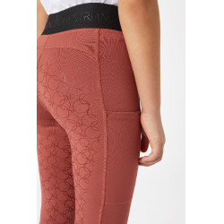 Reithose mit Silikonbesatz Horze Leighton Jugend vollbesatz mit warmem Futter Rot-Schimmel Reithose mit Silikonbesatz Horze Leighton Jugend vollbesatz mit warmem Futter Rot-Schimmel