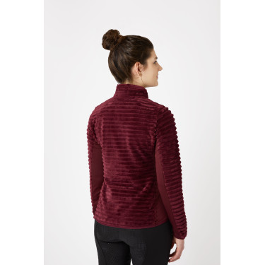 Gestreifte Fleece-Reitjacke Horze Della Damen Gestreifte Fleece-Reitjacke Horze Della Damen