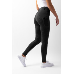 Leggings Vollbesatz Grip Horze Dea Damen Schwarz