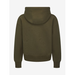 LeMieux Kapuzenpullover mit Halbreißverschluss Esme Young Rider Hettie Alpin Braun