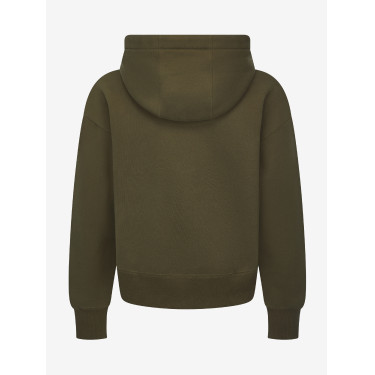 LeMieux Kapuzenpullover mit Halbreißverschluss Esme Young Rider Hettie Alpin Braun