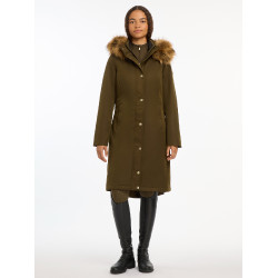 Langer wasserdichter Mantel LeMieux Anya Alpin Braun