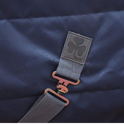 Stalldecke Bucas Show-Line 150g SF Marine / Grau Blau