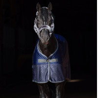 Bucas Wettkampfdecke Show-Line Marine / Grau Blau