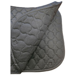 Satteldecke Bucas AeroMax Dressur Schwarz/schwarz