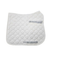 Satteldecke Bucas AeroMax Dressur Weiß / weiß