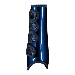 Guêtres fermées à paillettes Horze Bleu foncé