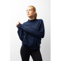 Pullover B Vertigo aus Wollmischung Faye Meerestitan Marineblau