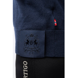 Pullover B Vertigo aus Wollmischung Faye Meerestitan Marineblau