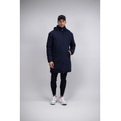 Langer Parka Harcour Robertol Marine Marineblau