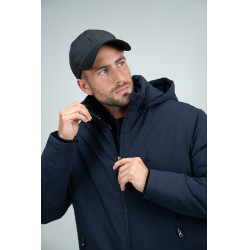 Langer Parka Harcour Robertol Marine Marineblau