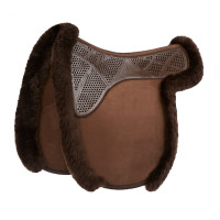 Satteldecke Gel-Grip Showing Numnah LeMieux Braun