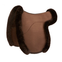 Satteldecke Gel-Grip Showing Numnah LeMieux Braun