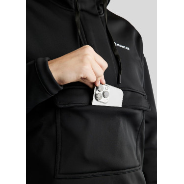 Anorak Montar Viertelreißverschluss mit Tasche und Kapuze Damen Anorak Montar Viertelreißverschluss mit Tasche und Kapuze Damen