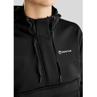 Anorak Montar Viertelreißverschluss mit Tasche und Kapuze Damen Anorak Montar Viertelreißverschluss mit Tasche und Kapuze Damen