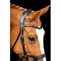 Bridon Montar Monarch organisch gegerbtes Leder Schwarz Bridon Montar Monarch organisch gegerbtes Leder Schwarz