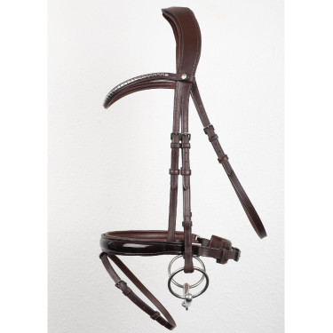 Trense Montar Normandie Deluxe gegerbtes Leder Braun Trense Montar Normandie Deluxe gegerbtes Leder Braun