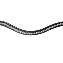 Trense Montar Anatomisches Genickstück Fair Schwarz