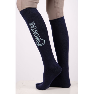 Montar Wollsocken Marine Marineblau