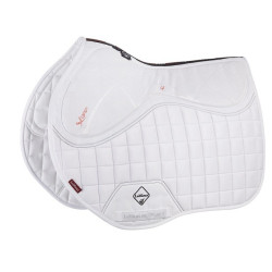 LeMieux X-Grip Silikon EuroJump Schabracke Weiß Wei&amp;amp;amp;amp;amp;szlig;