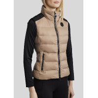Ärmellose Daunenweste Montar MoAthena elegant Damen Latté Braun Ärmellose Daunenweste Montar MoAthena elegant Damen Latté Braun