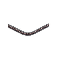 Frontal Montar perles rose gold Noir