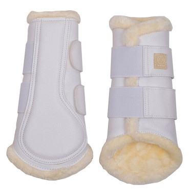 PU-Leder Gamaschen Montar im 4er-Set Weiß Wei&amp;amp;amp;amp;amp;amp;szlig;