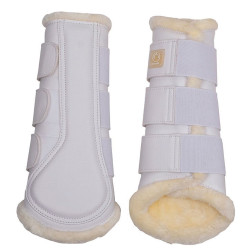 PU-Leder Gamaschen Montar im 4er-Set Weiß Wei&amp;amp;amp;amp;amp;amp;szlig;