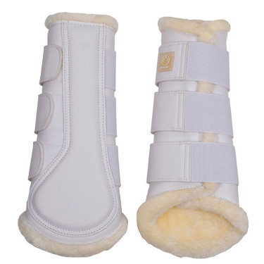 PU-Leder Gamaschen Montar im 4er-Set Weiß Wei&amp;amp;amp;amp;amp;amp;szlig;