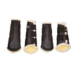 PU-Leder Gamaschen Montar im 4er-Set
