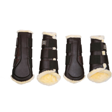 PU-Leder Gamaschen Montar im 4er-Set