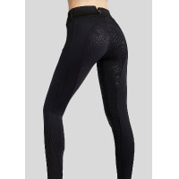 Winter-Leggings Montar MoErina Full Grip Damen Schwarz