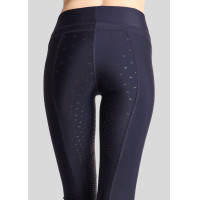 Damen-Reitleggings Montar Linnea Full Grip Marine Marineblau Damen-Reitleggings Montar Linnea Full Grip Marine Marineblau