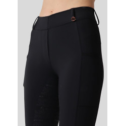 Leggings Montar Michelle Logo Full Grip Damen Schwarz / Roségold