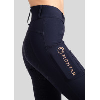 Legging Montar Michelle logo full grip femme Marine / rose gold