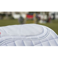 LeMieux X-Grip Twin Sided Euro Jump Square Schabracke Weiß Weiß LeMieux X-Grip Twin Sided Euro Jump Square Schabracke Weiß Weiß