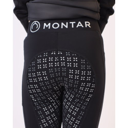Leggings Montar Selena Junior Full Grip Schwarz