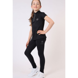 Leggings Montar Selena Junior Full Grip Schwarz