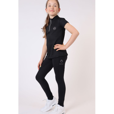Leggings Montar Selena Junior Full Grip Schwarz