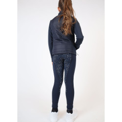 Leggings Montar Selena Junior Full Grip Marine Marineblau