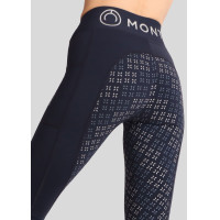 Leggings Montar Selena Logo Full Grip Damen Schwarz Leggings Montar Selena Logo Full Grip Damen Schwarz