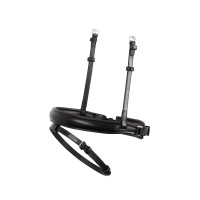 Muserolle combiné Montar classic cuir tanné Noir