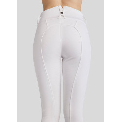 Montar MoAmélia Softshell Vollbesatz-Reithose Damen Weiß Weiß