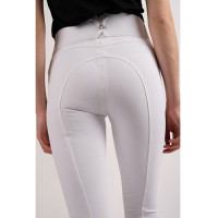 Pantalon Montar Molly Yati femme taille haute full grip Blanc