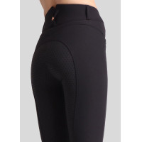 Montar Molly Yati Damenreithose mit hohem Bund und Full-Grip Weiß Wei&szlig;