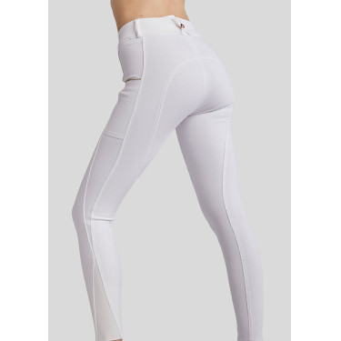 Damenreithose Montar MoMaddie Full Grip Weiß / Roségold Weiß Damenreithose Montar MoMaddie Full Grip Weiß / Roségold Weiß
