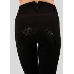 Montar Rebel Damen Reithose High Waist Full Grip Schwarz Montar Rebel Damen Reithose High Waist Full Grip Schwarz