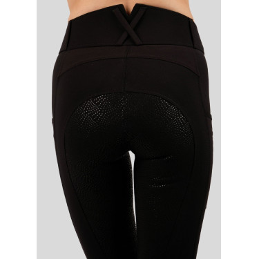 Montar Rebel Damen Reithose High Waist Full Grip Schwarz Montar Rebel Damen Reithose High Waist Full Grip Schwarz